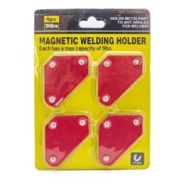Juego de escuadra magnetica 4pc 9lbs