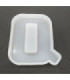 Molde de silicona letra Q 165x130x20mm
