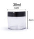 Pote plastico transparente 30g