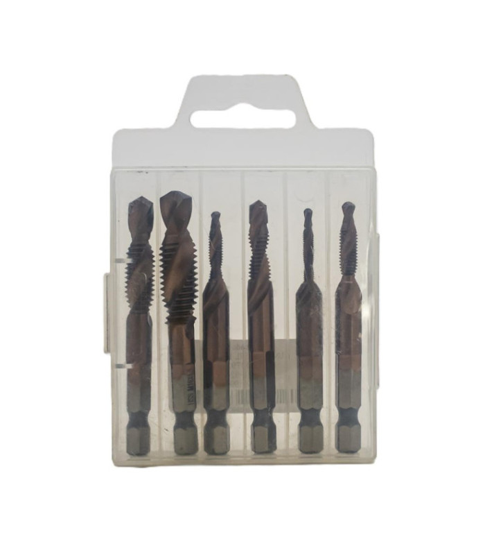 Set de mecha con tarraja 6pc