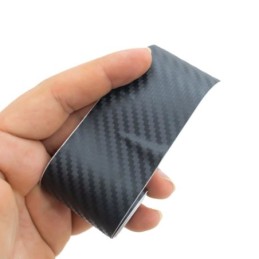Adhesivo fibra de carbono negro 4x3m