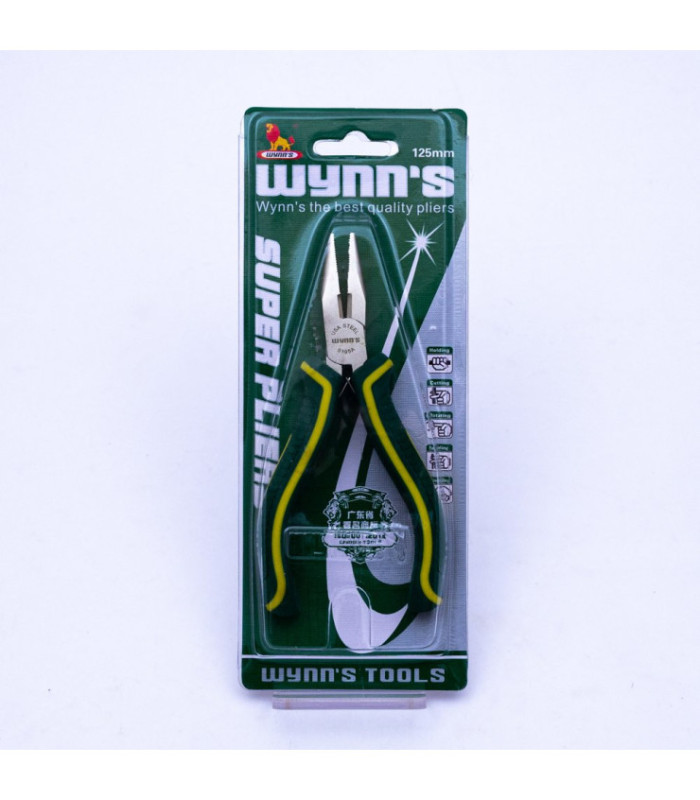 Alicate de punta y corte 125mm WYNNS