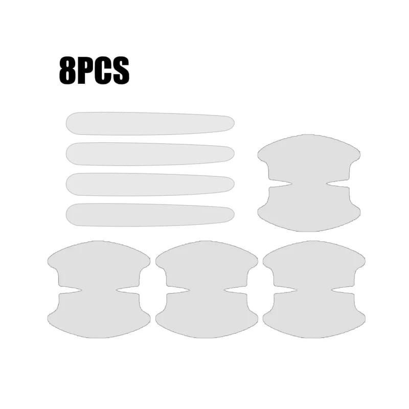 Adhesivo protector 8pc para manija de auto