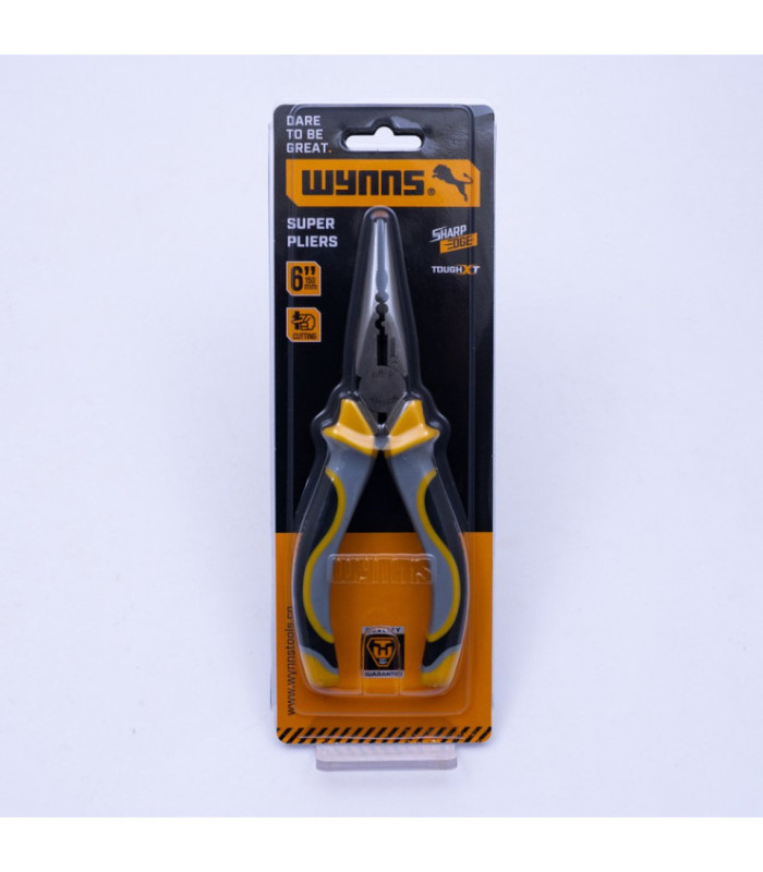 ALICATE DE PUNTA Y CORTE 6PULG WYNNS