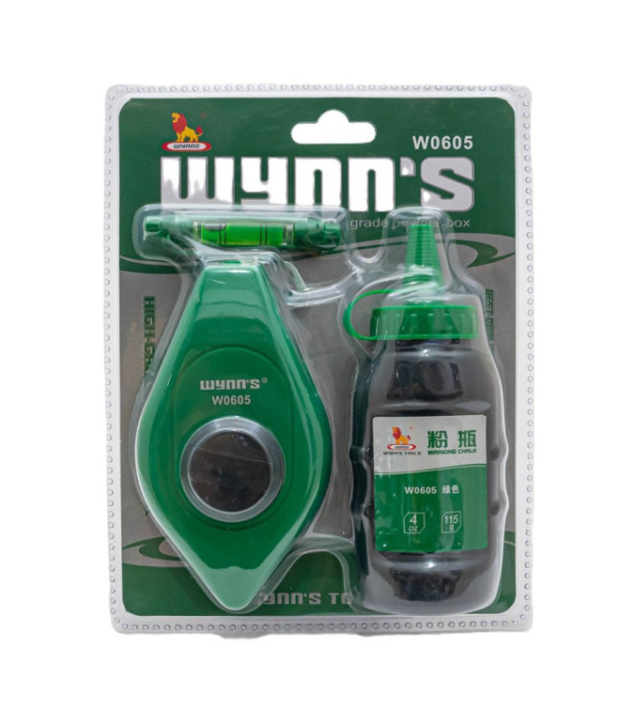 Tiralineas con tiza y nivel WYNNS