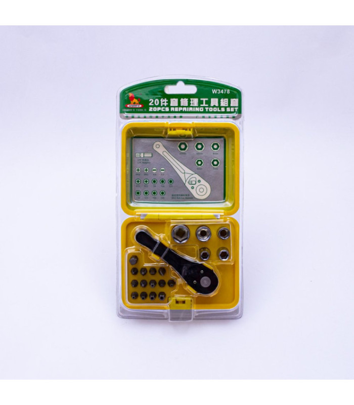 Juego de llaves 20pc WYNNS