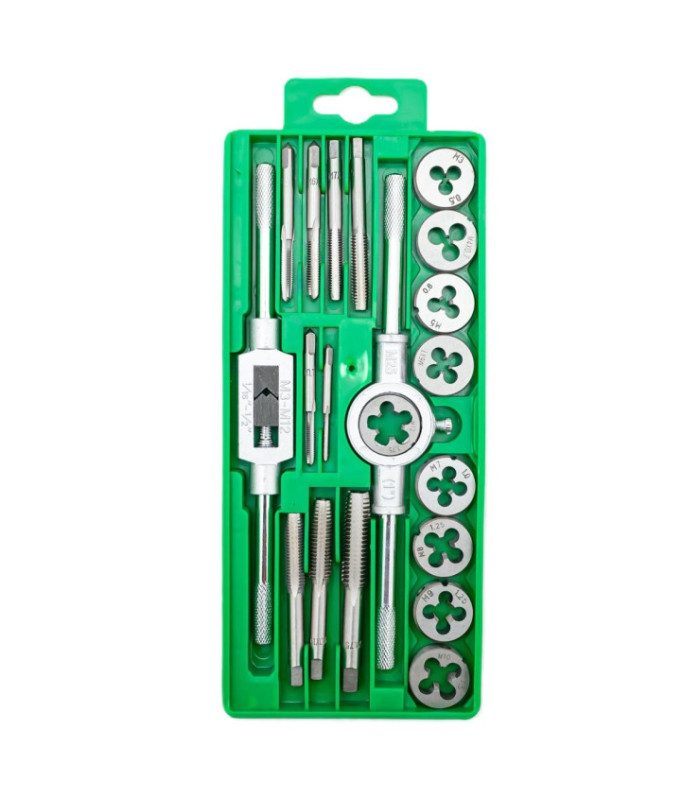 Set de tarraja para metal 20pc WYNNS