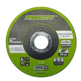 Disco de corte 115x1.2x22.2mm inox/metal PRESCOTT