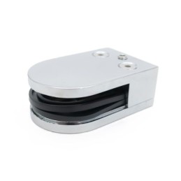 Soporte clip para vidrio 24x42x64mm
