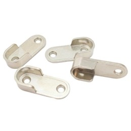 Soporte lateral para caño ovalado 1pc