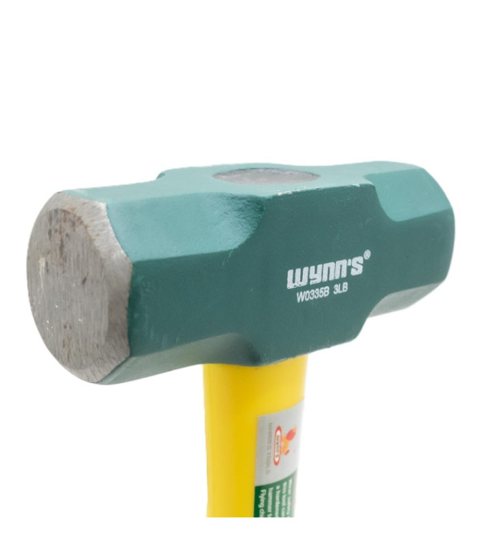 Mazo con mango de fibra 1.36kg 3lb WYNNS