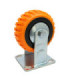 RUEDA NARANJA FIJO 5PULG WYNNS