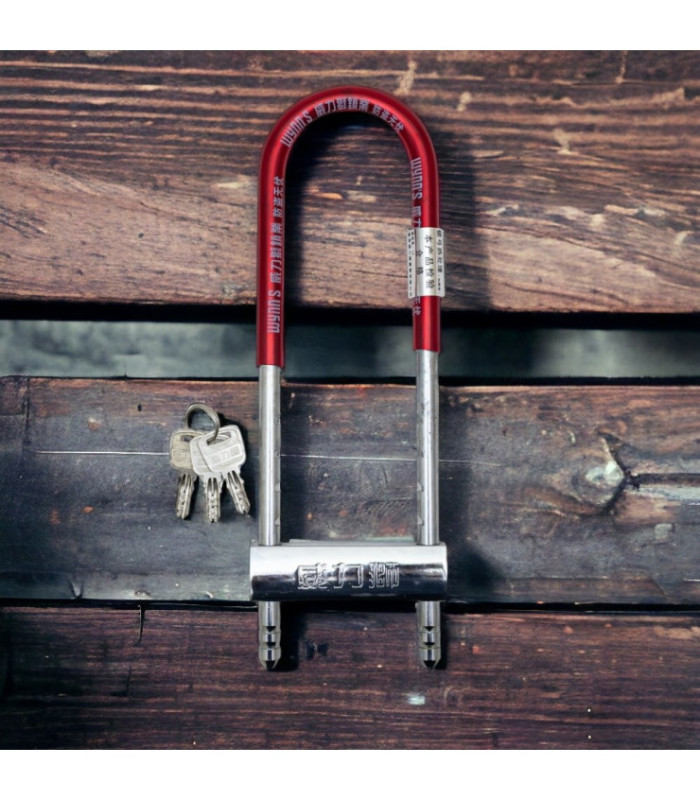 Candado tipo u ajustable 34cm WYNNS