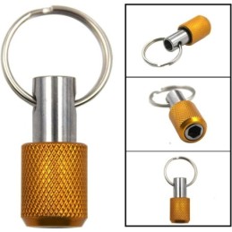 Soporte tipo llavero para punta destornillador 5pc