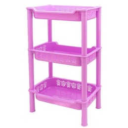 Estante 3 pisos de plastico
