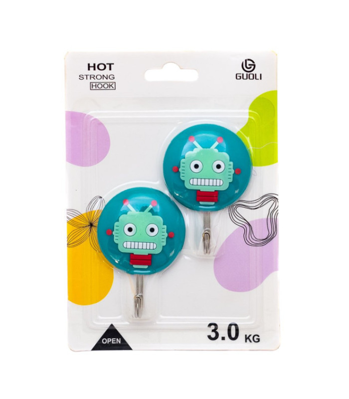 Gancho colgante 3kg 2pc