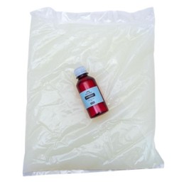 Caucho de silicona curado estaño 3kg 100:3