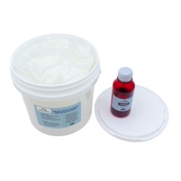 Caucho de silicona curado estaño 3kg 100:3