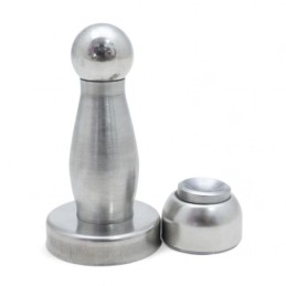 Tope c/iman acero inox