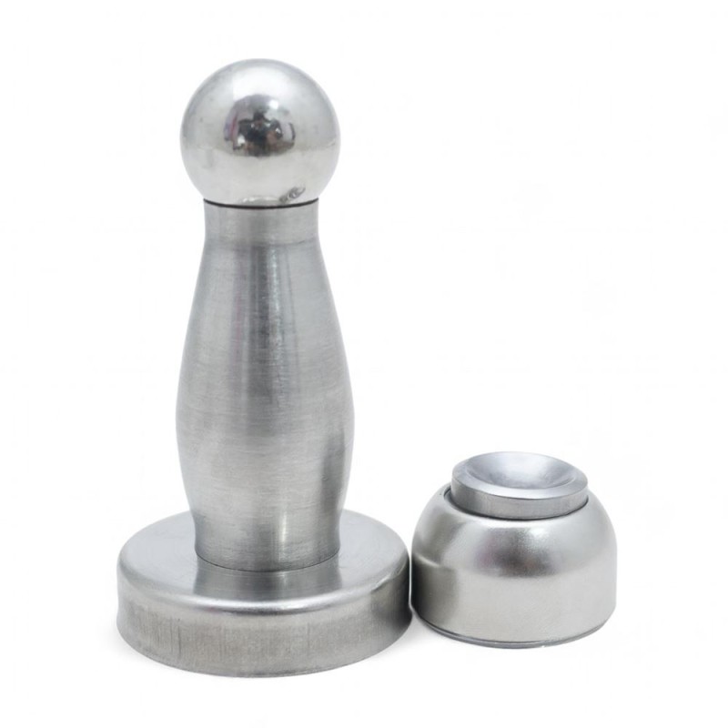 Tope c/iman acero inox