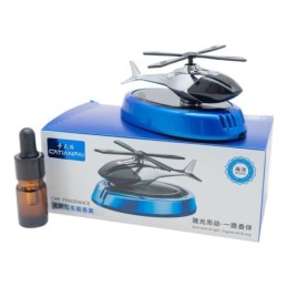 Aromatizante solar diseño de helicoptero