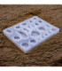 Molde de silicona piedras 22 diseños 142x118mm