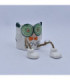 Maceta buho con patitas 7.7x8cm