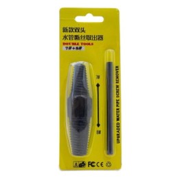 Extractor para tuberia doble