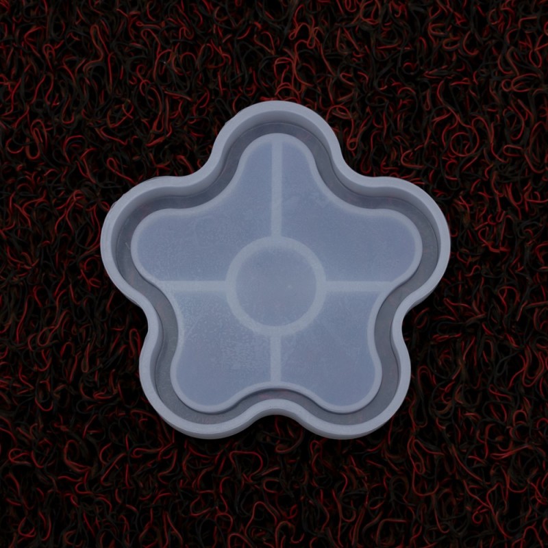 Molde de silicona flor mosaico 100x90mm