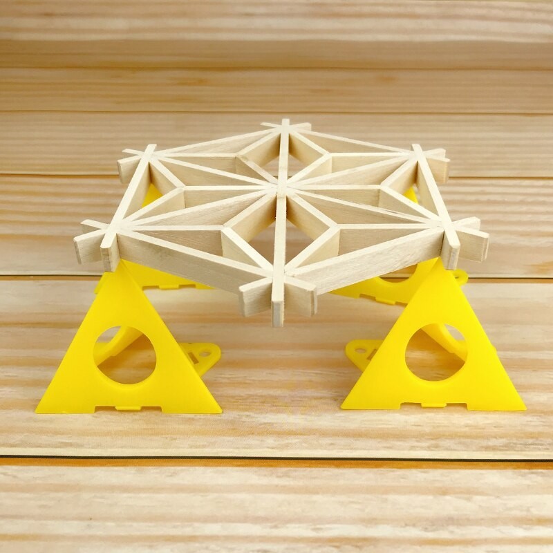 Cono de soporte 1pc amarillo
