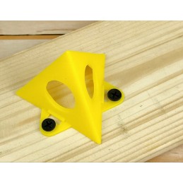 Cono de soporte 1pc amarillo