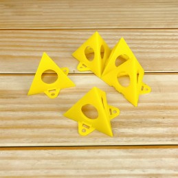 Cono de soporte 1pc amarillo