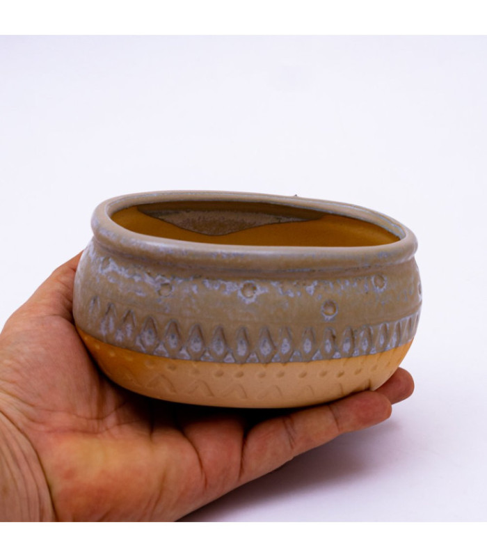 Maceta ovalado 12x6cm
