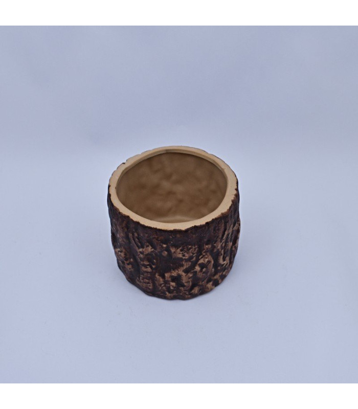 MACETA TRONCO 13x14CM