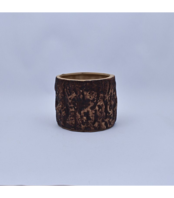 MACETA TRONCO 13x14CM