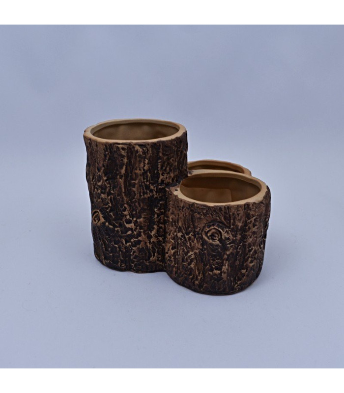 MACETA 3TRONCOS 13x18CM