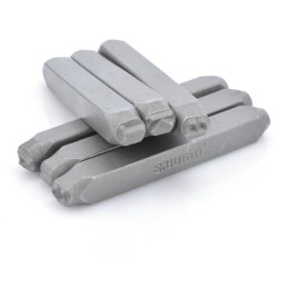 Punzon con letras de acero 5mm 27pc WYNNS