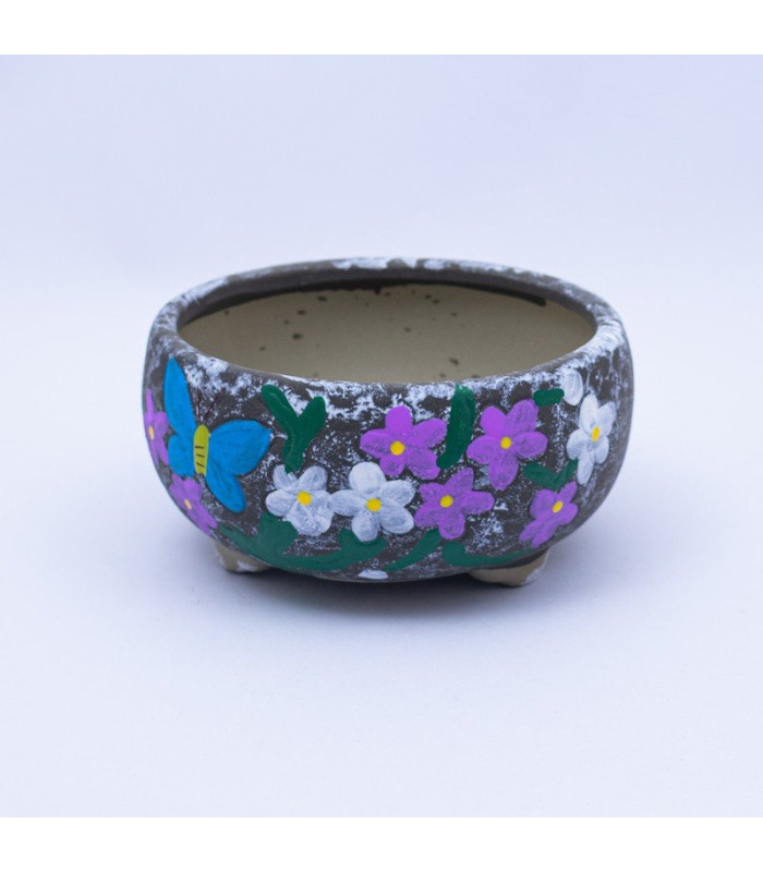 Maceta oval baja 15cm