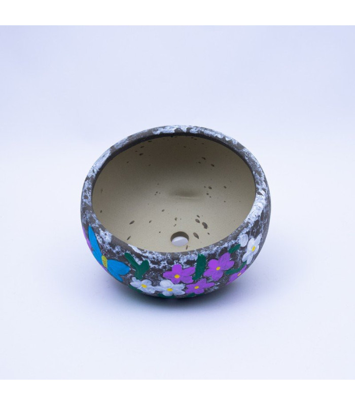 Maceta oval baja 15cm