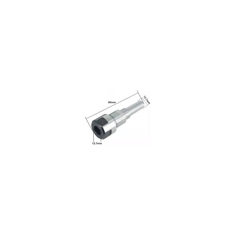 Adaptador extension de fresadora 1/2a1/2