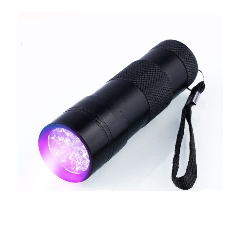 Linterna UV mini 12led 1pc