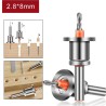 Mecha avellanadora con tope 8mm