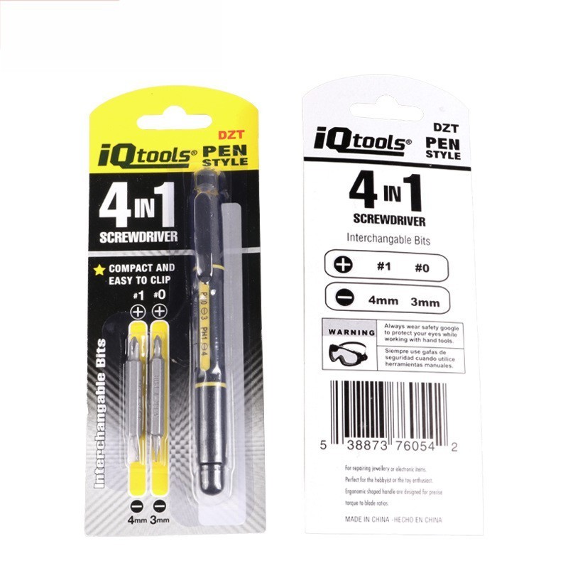 Destornillador 4en1 4-3mm