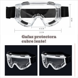 LENTE DE SEGURIDAD C/GOMA AJUSTABLE