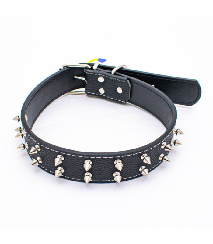 Collar con tachas para perro 63cm
