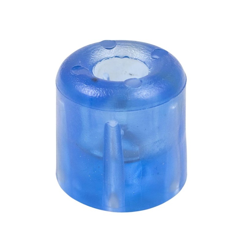 Patita de goma translucido 30x30mm