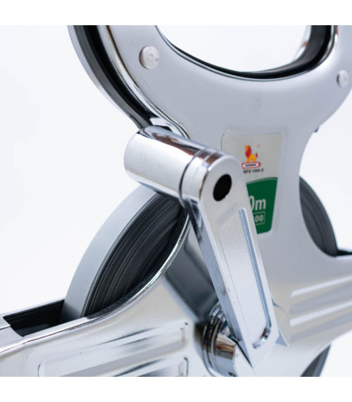 Cinta agrimensor con cinta de metal 100mt WYNNS