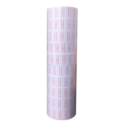 Pega precios blanco 10pc