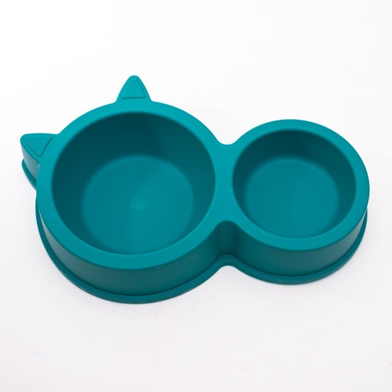 Plato p/mascota 2 divisorias