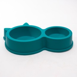 Plato p/mascota 2 divisorias